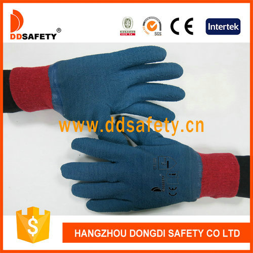 Cotton with blue latex glove Cotton with blue latex glove